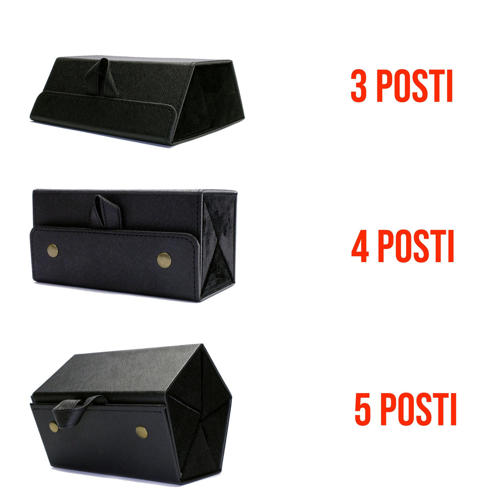 Organizer Da Porta Con 5 Tasche E Finestra Trasparente - Grande Capacità, Anti-tilt, In Tessuto Non Tessuto, Cachi - 3