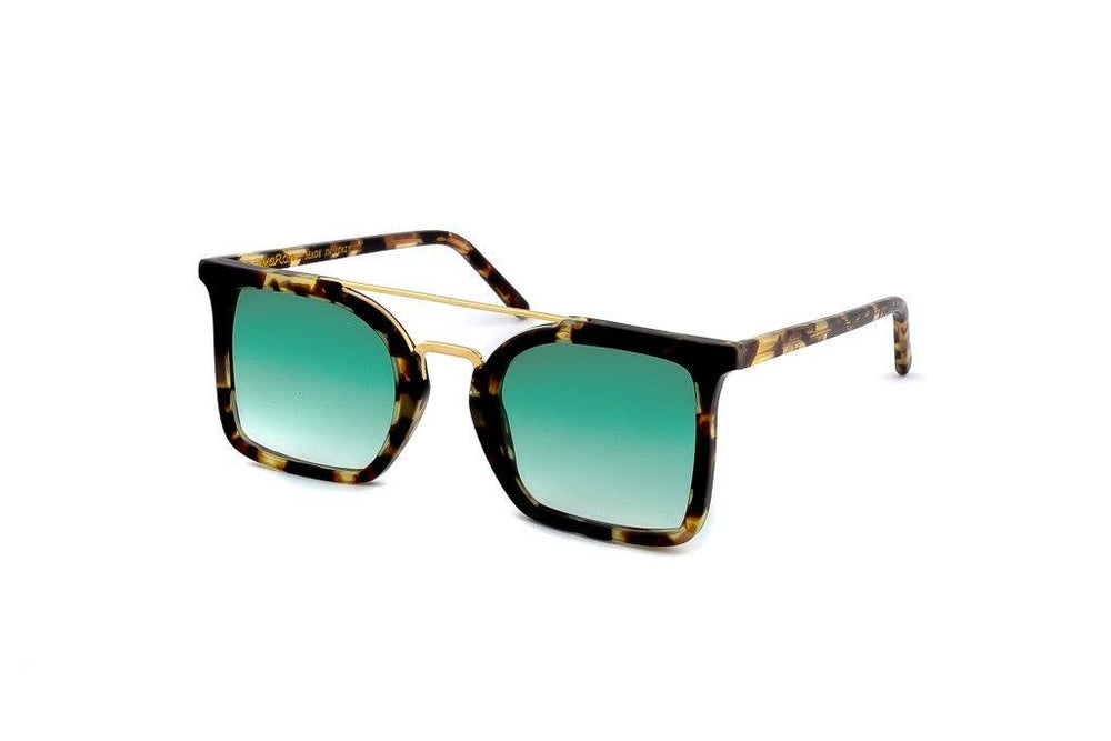 Acquista SHAUNA Occhiali Da Sole Quadrati Poligonali Retrò A Doppio Ponte Da Donna Con Lenti Trasparenti Oceano UV400 Occhiali Da Sole Da Uomo Punk Verde Oliva In Italia A Partire Da 3.43 - Foto 10